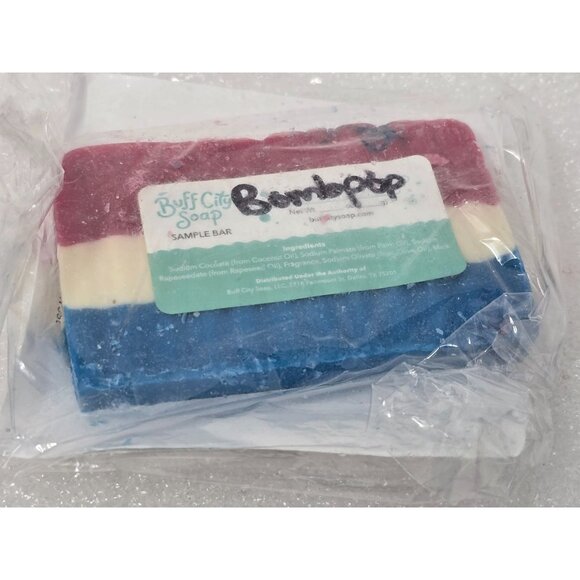 Buff City Soap Bombpop Handmade Soap Sample Bar - Picture 1 of 1